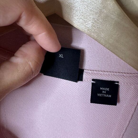 Boss Hugo Boss Shirt Mens XL Pink Polo Regular Fit Short Sleeve Cotton - Picture 4 of 11